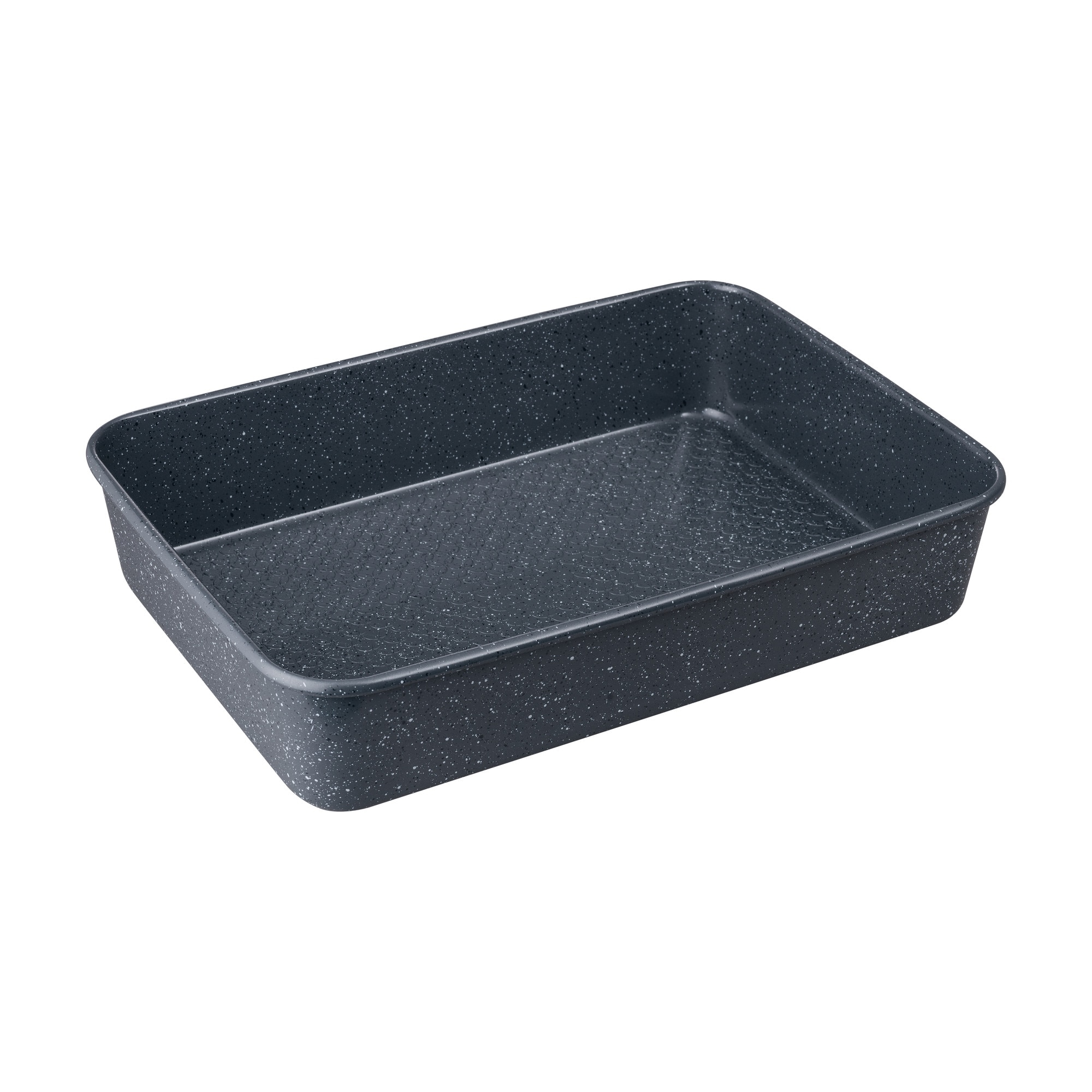 Product photograph of Denby Quantanium Finish Large Roasting Tray from Denby Retail Ltd