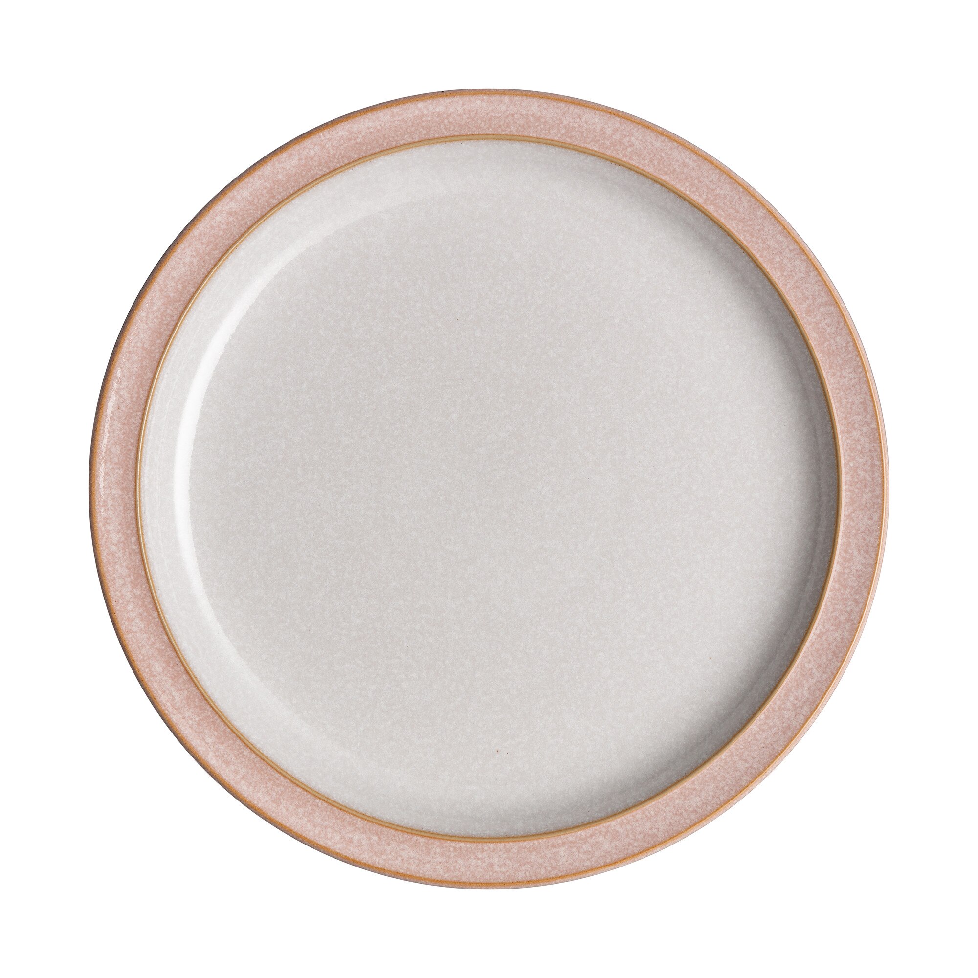 Product photograph of Elements Sorbet Pink Medium Plate Seconds from Denby Retail Ltd