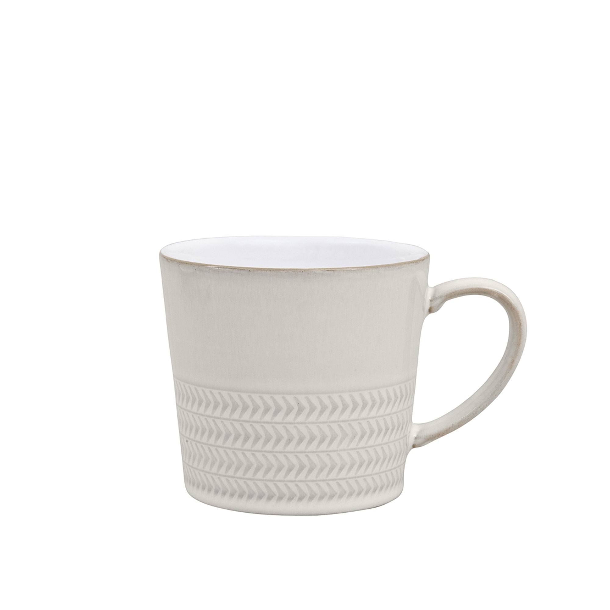 Product photograph of Natural Canvas Textured Large Mug Seconds from Denby Retail Ltd