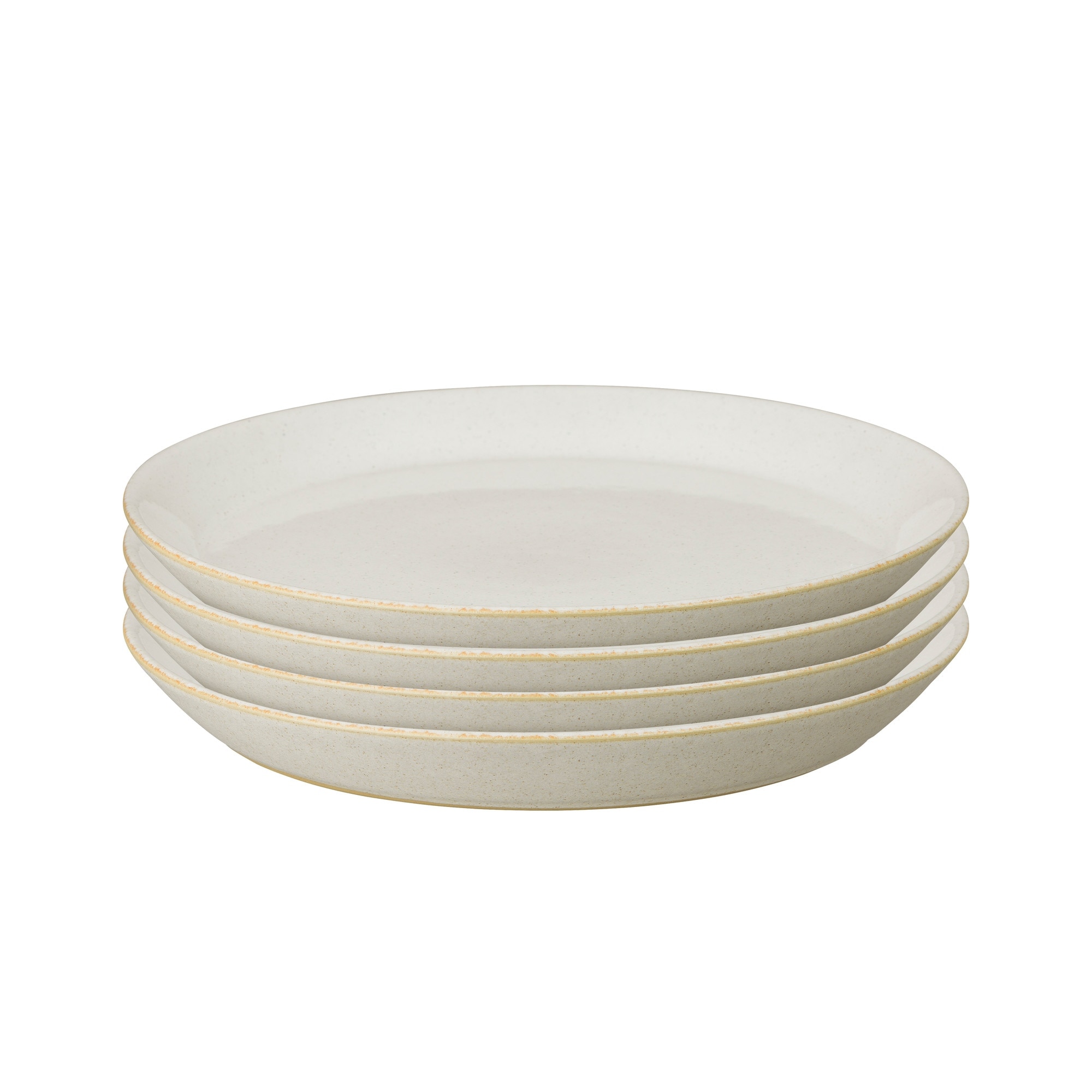 Impression Set Of 4 Cream Medium Plate