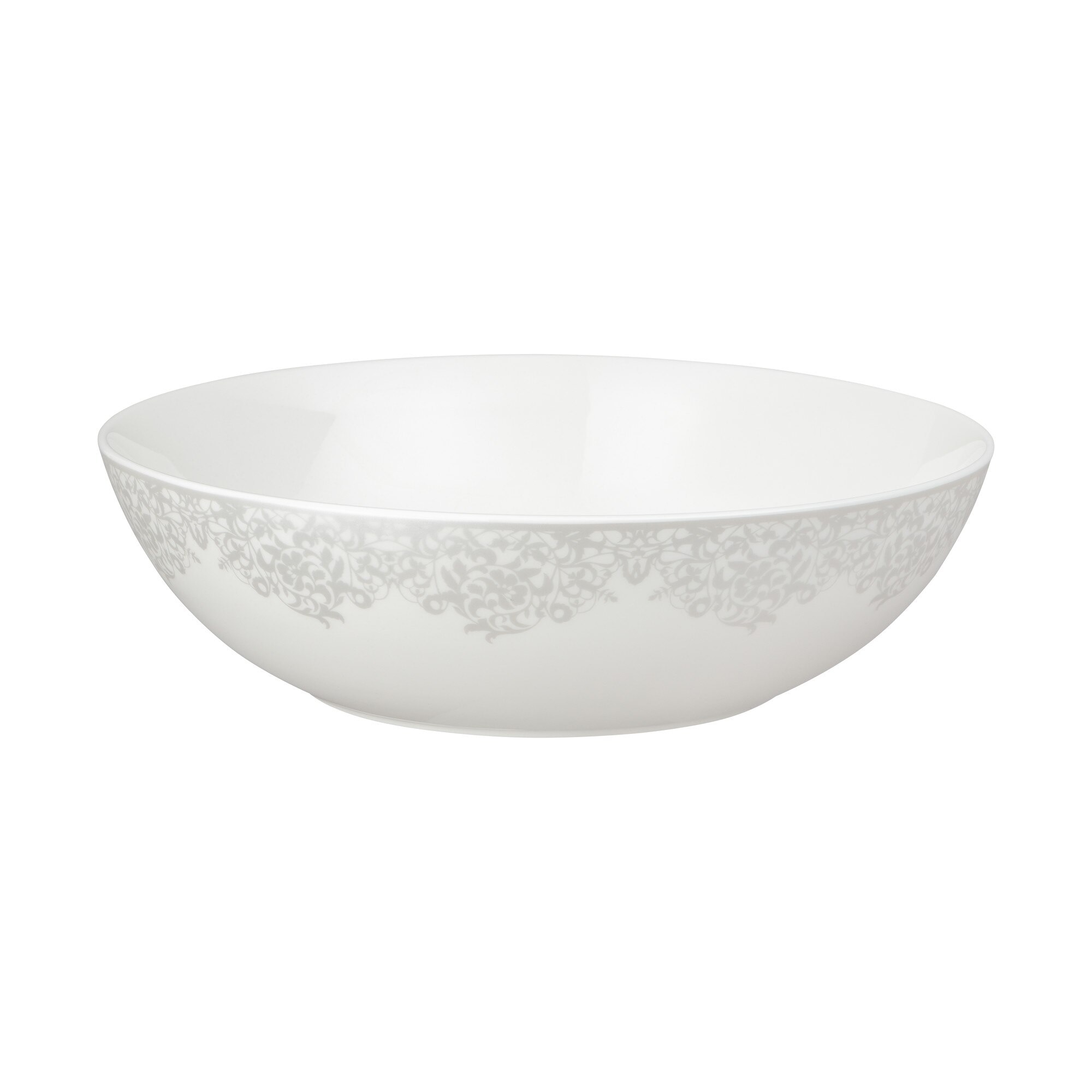 Product photograph of Monsoon Filigree Silver Medium Serving Bowl from Denby Retail Ltd