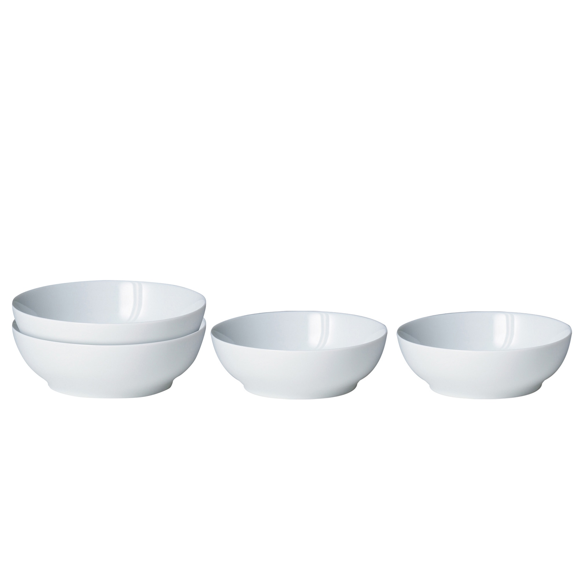 Product photograph of White By Denby Cereal Bowls Set Of 4 from Denby Retail Ltd