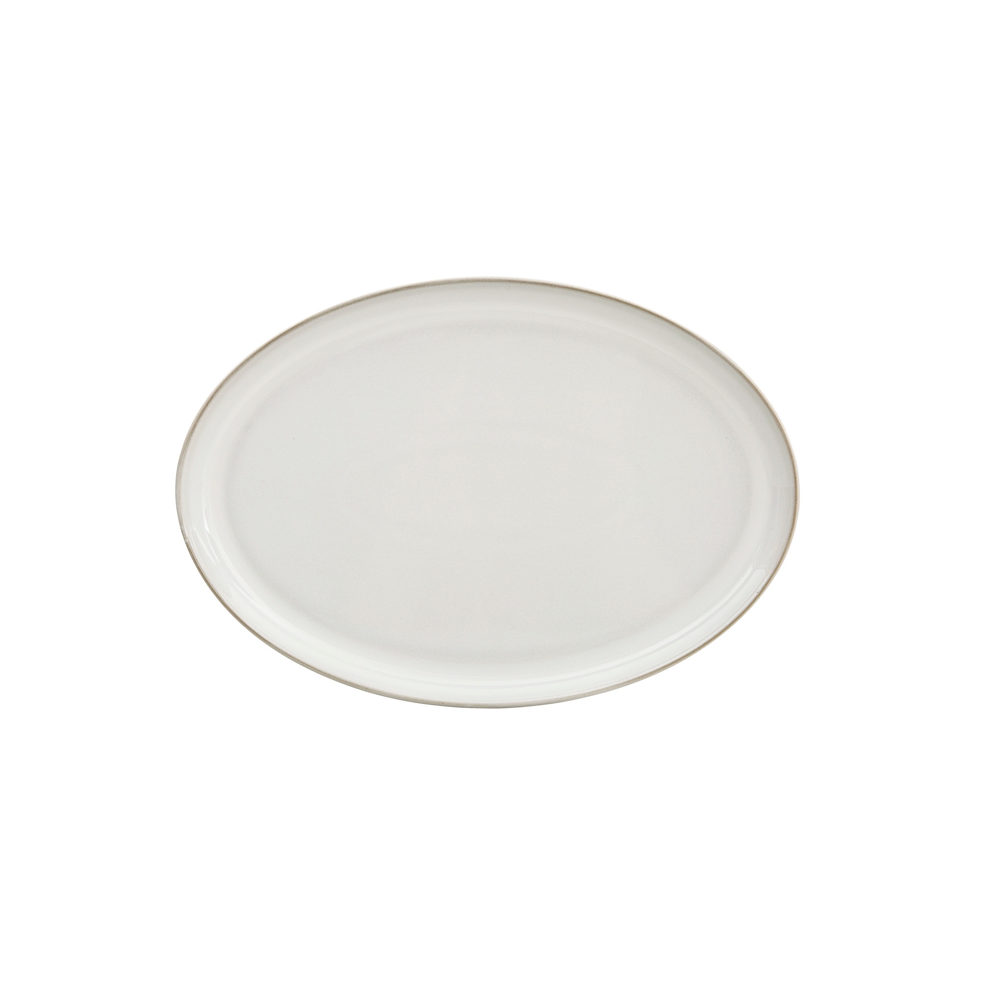 Product photograph of Natural Canvas Medium Oval Tray from Denby Retail Ltd