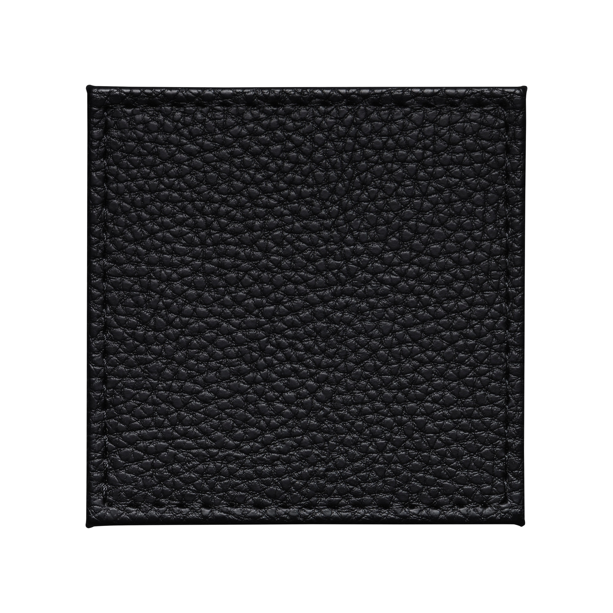 Denby Black Grey Reversable Faux Leather Placemats Set Of 4