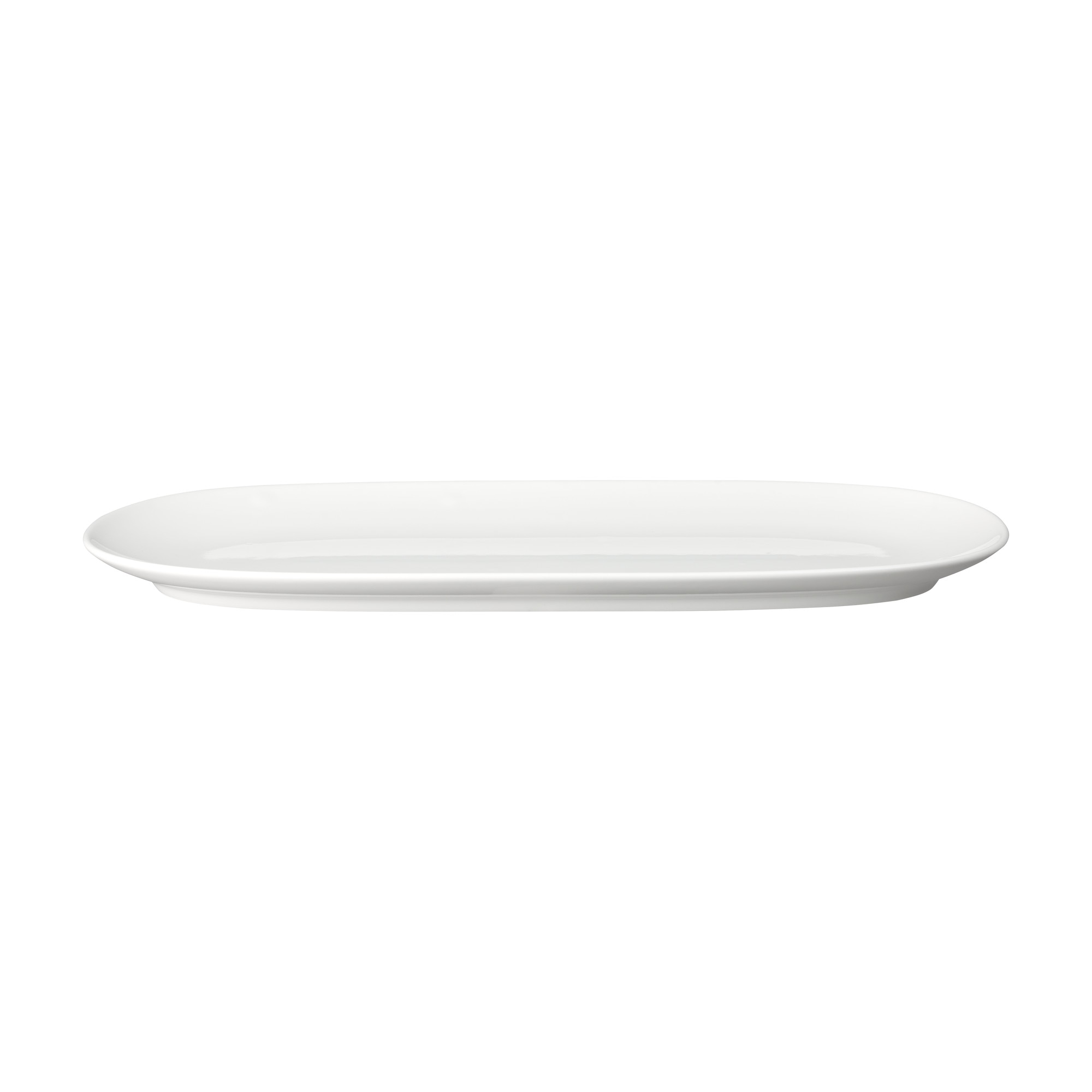 Product photograph of Porcelain Classic White Large Platter from Denby Retail Ltd