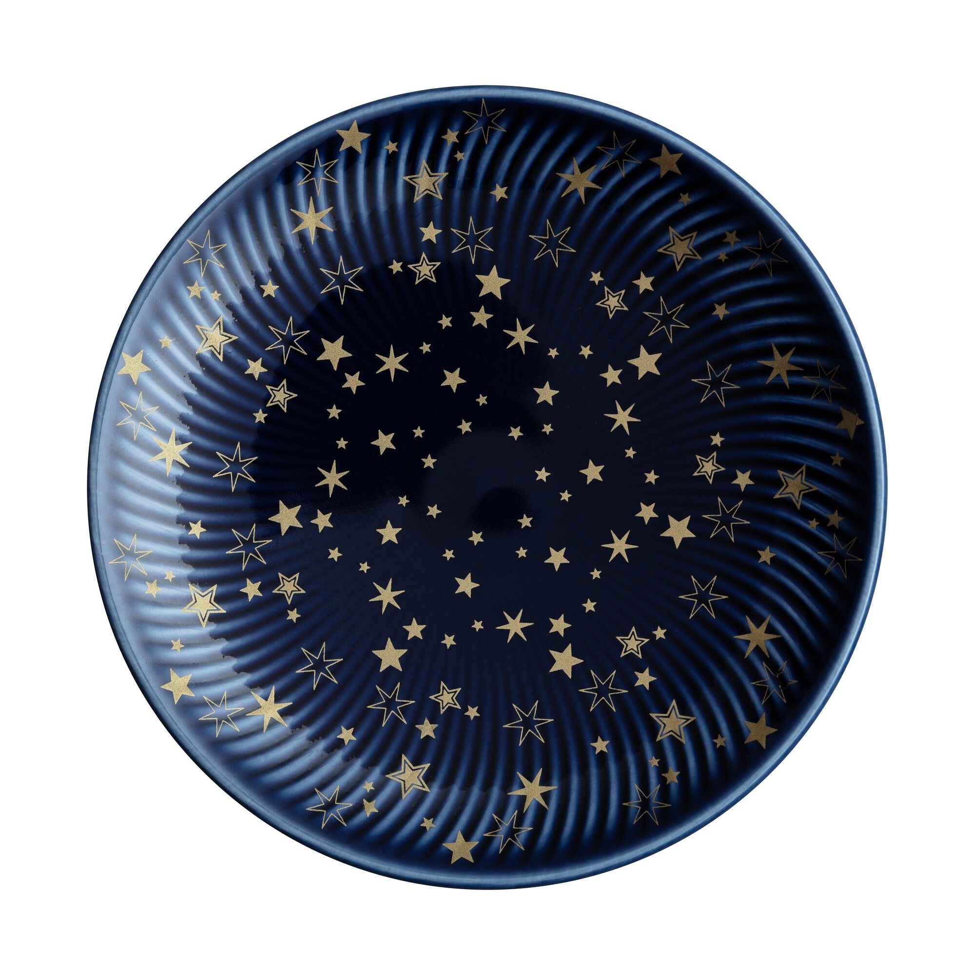 Product photograph of Porcelain Arc Blue Stars Small Plate from Denby Retail Ltd