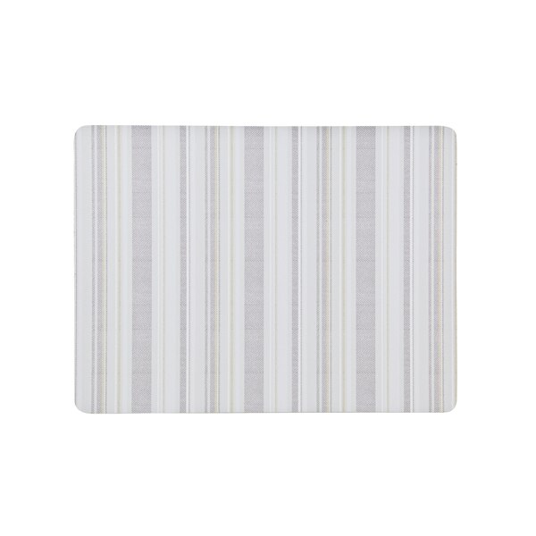 Denby Cream Stripe Placemats Set Of 6