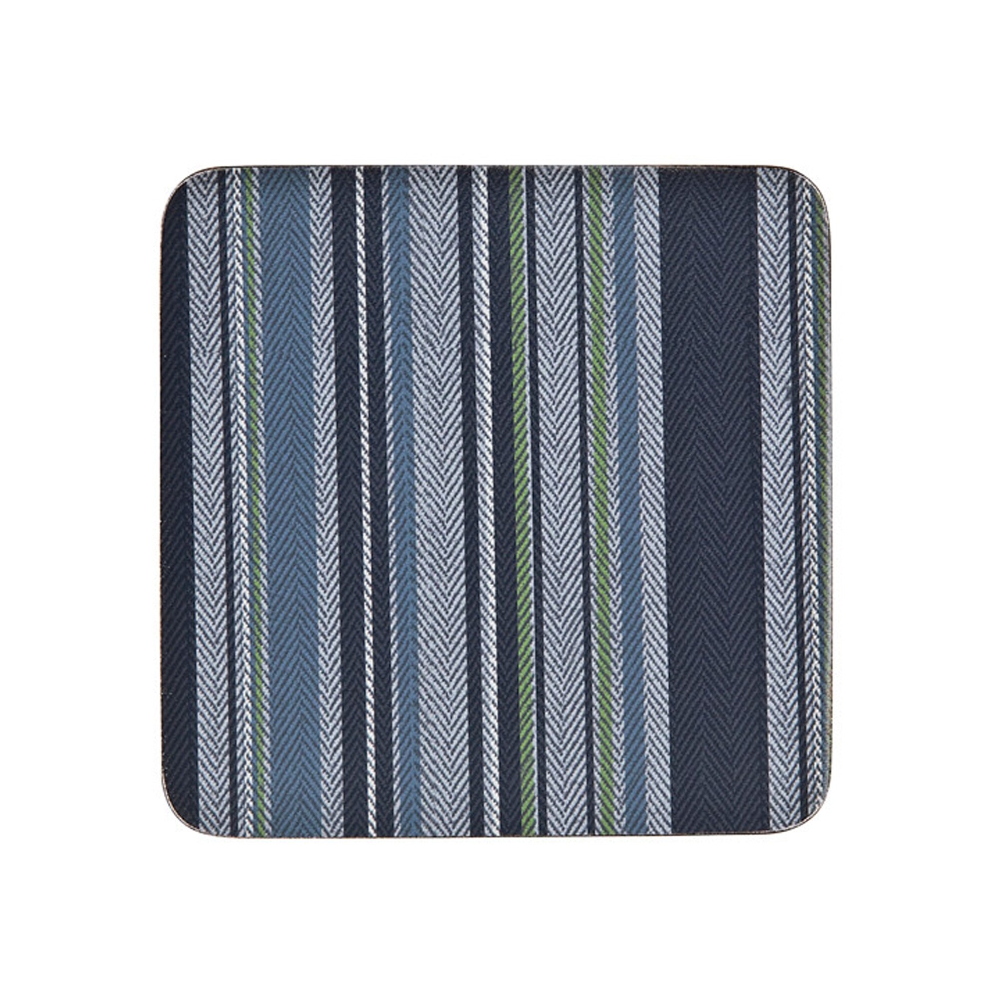Product photograph of Denby Stripes Coasters Set Of 6 from Denby Retail Ltd
