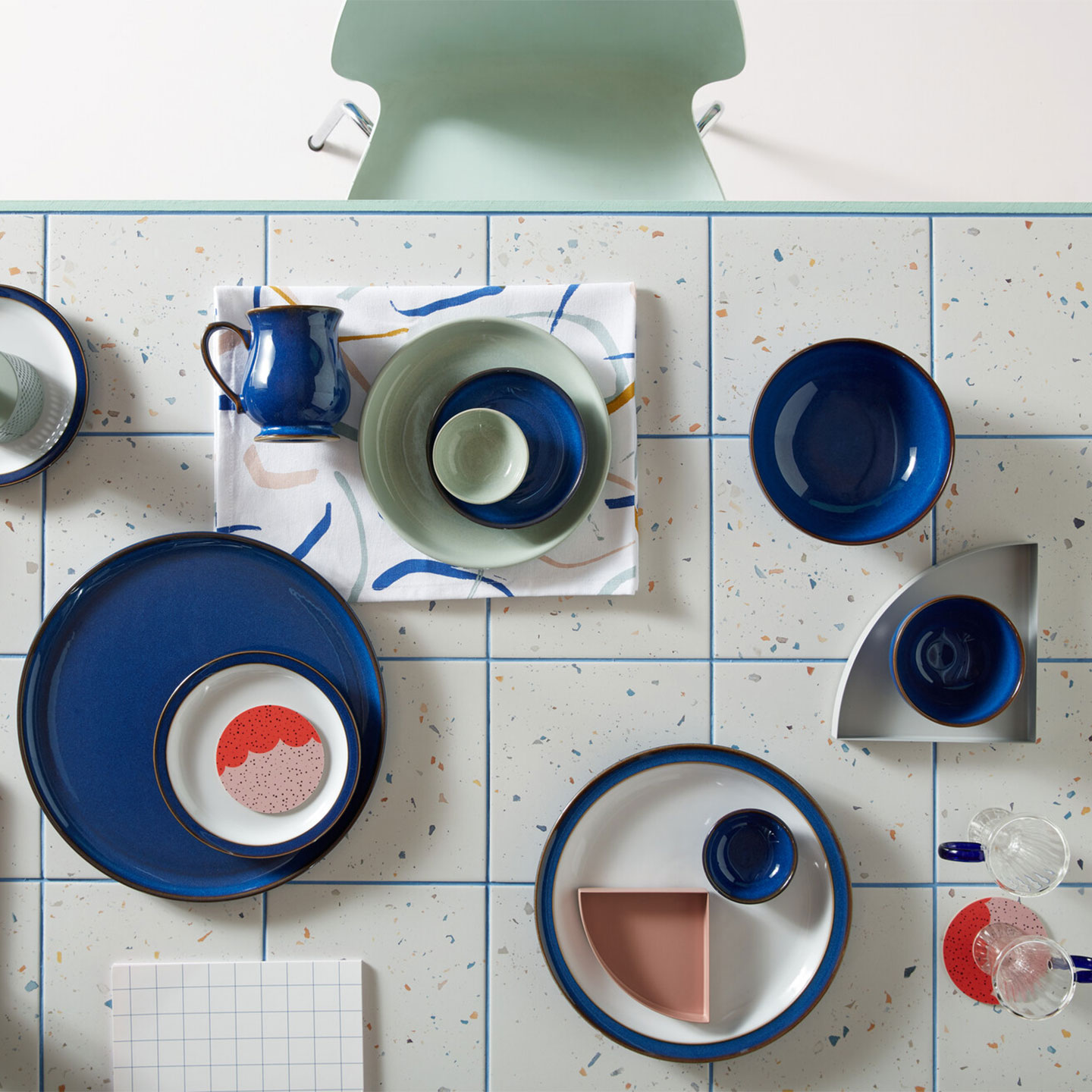 Imperial Blue Medium Plate