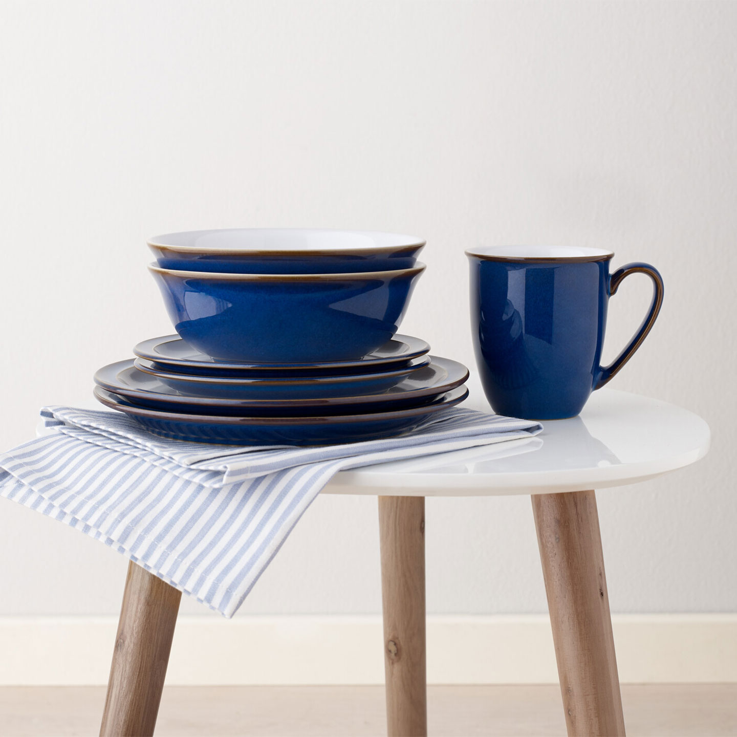 Imperial Blue Mugs - Set Of 2