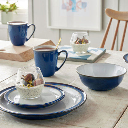 Imperial Blue Mugs - Set Of 2