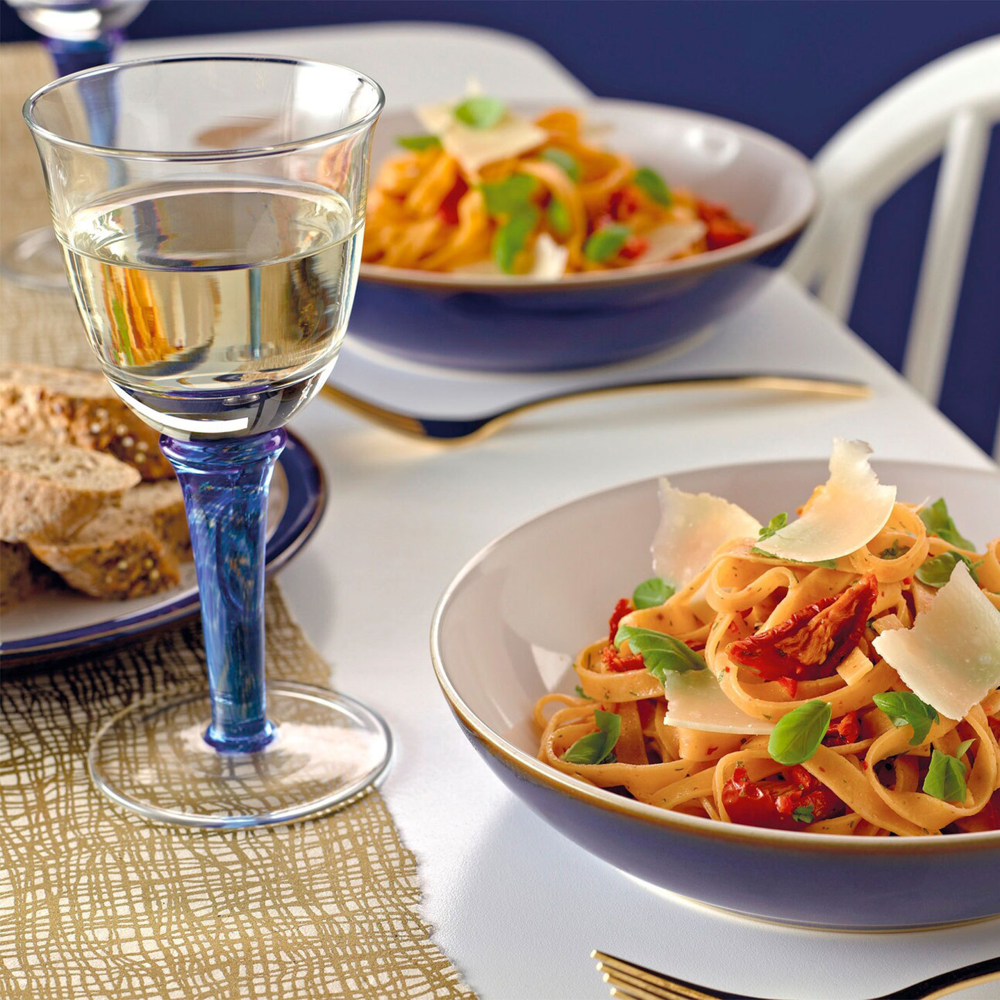 Imperial Blue Pasta Bowl