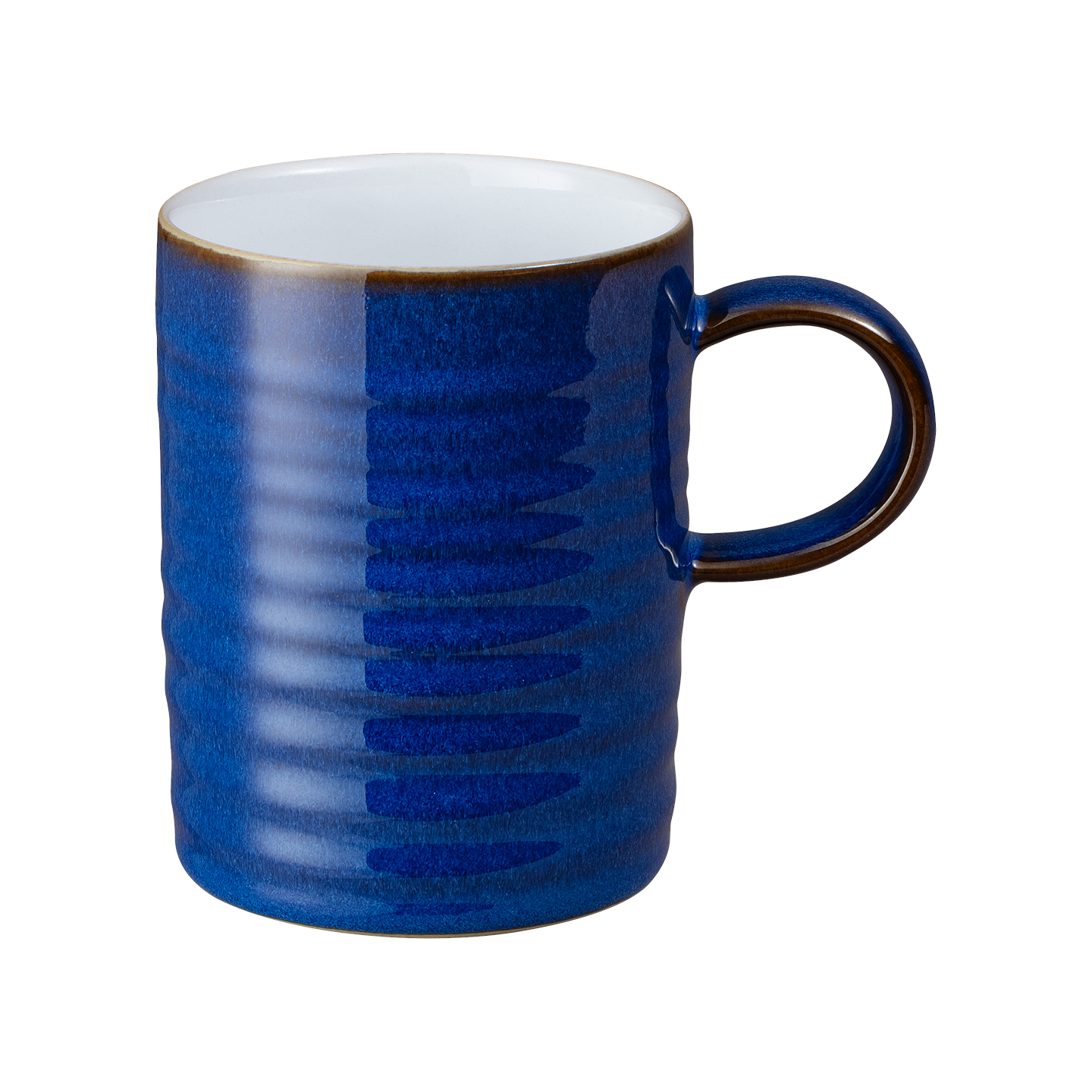 Imperial Blue Ridged Mug