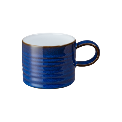 Imperial Blue Small Ridged Mug