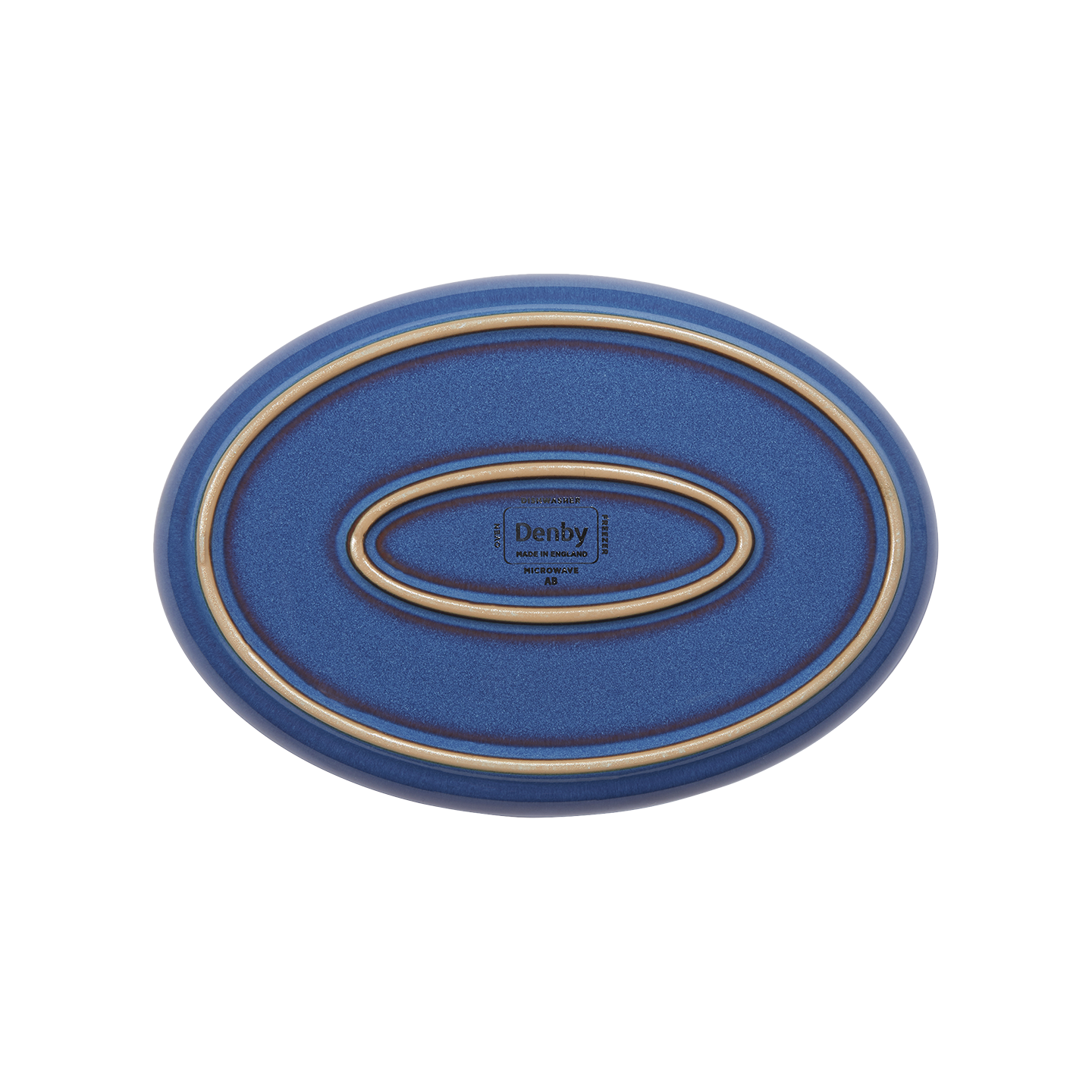 Imperial Blue Medium Oval Tray