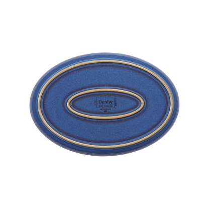 Imperial Blue Medium Oval Tray