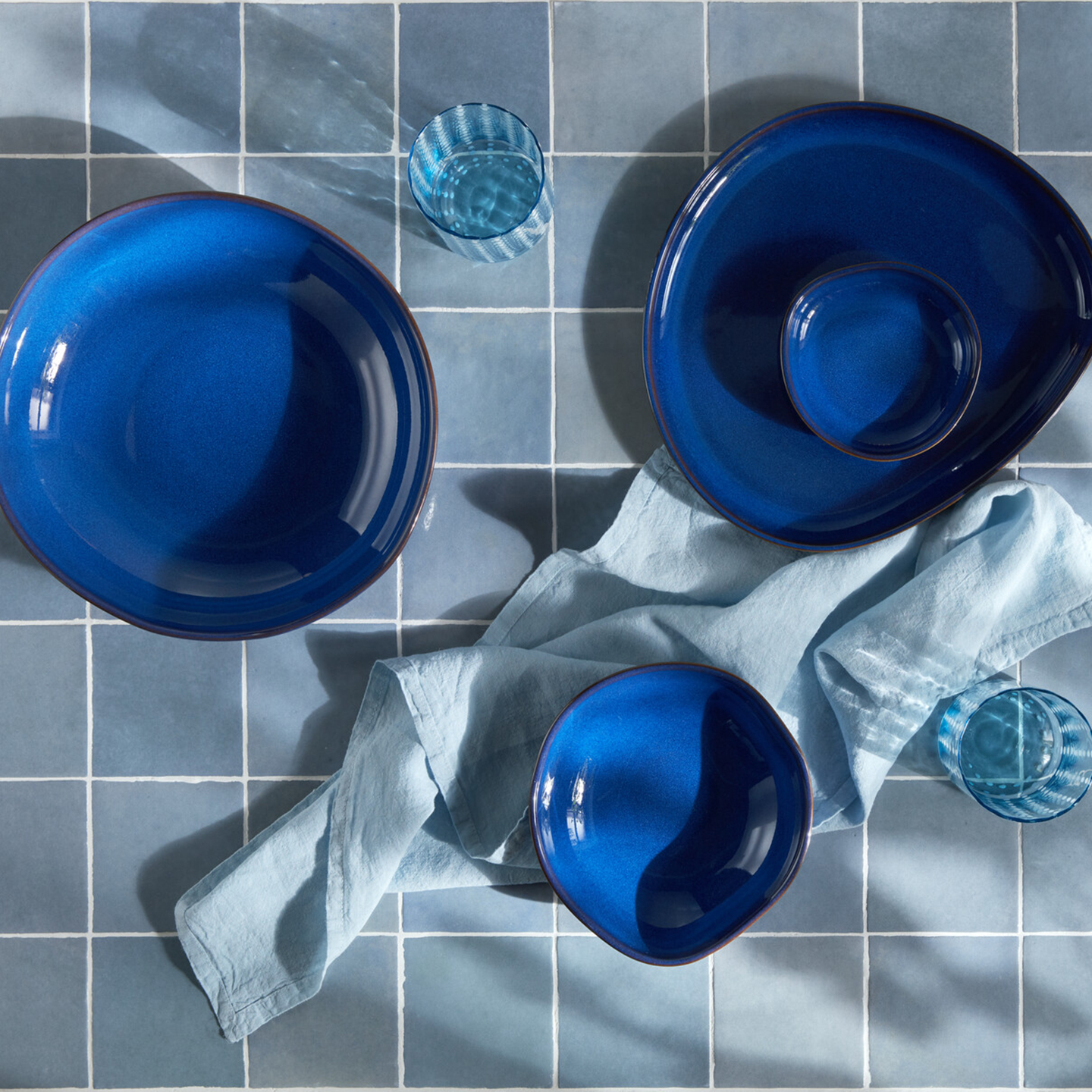 Imperial Blue Small Organic Dish