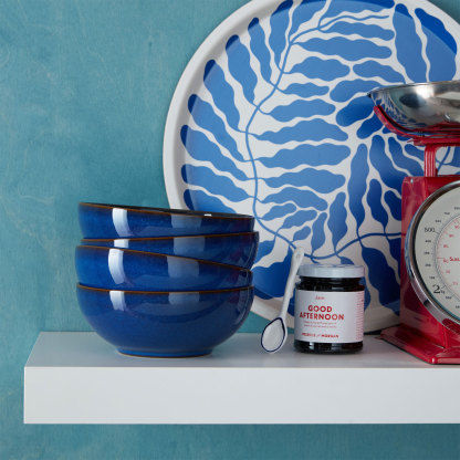 Imperial Blue Coupe Cereal Bowl