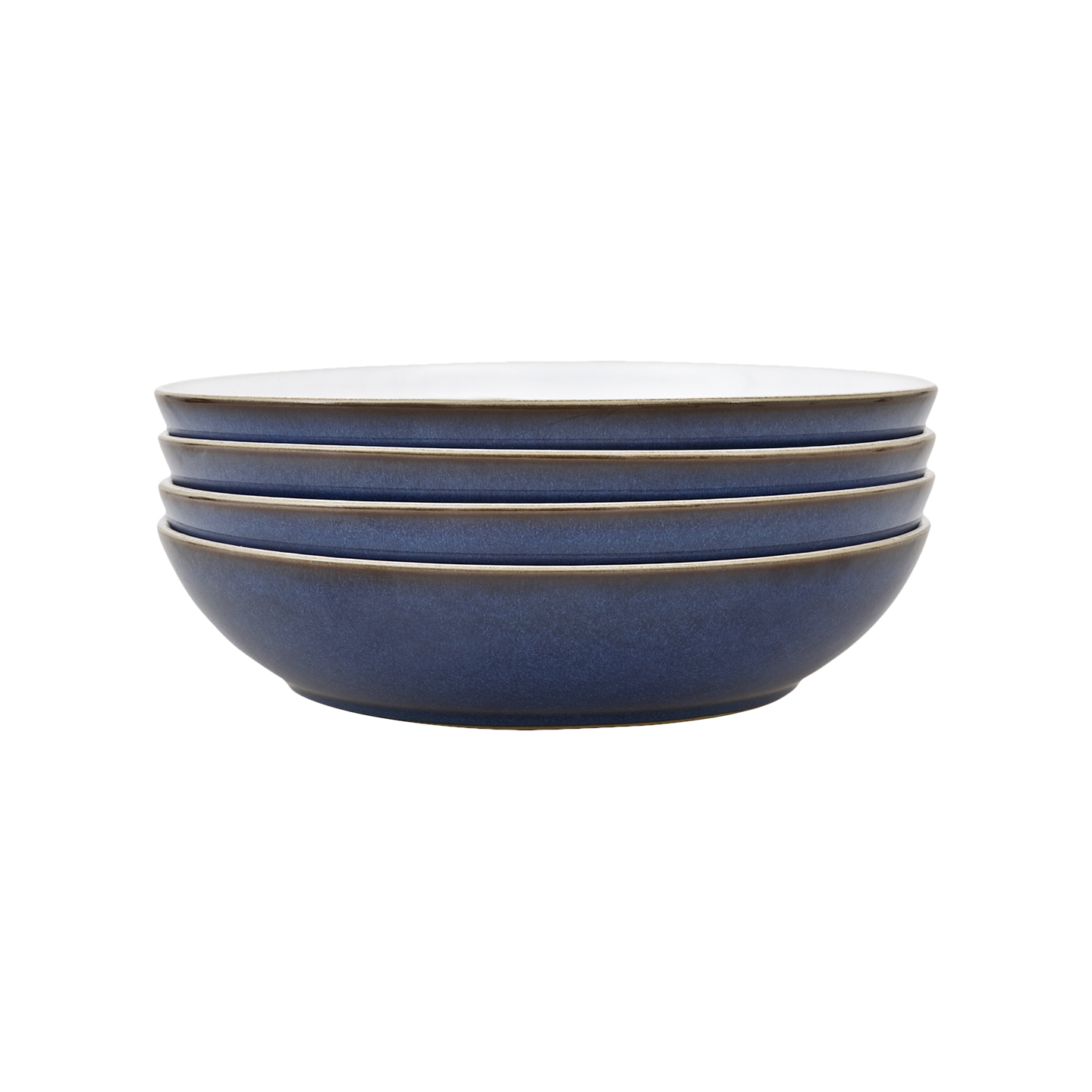 Imperial Blue Pasta Bowls - Set Of 4