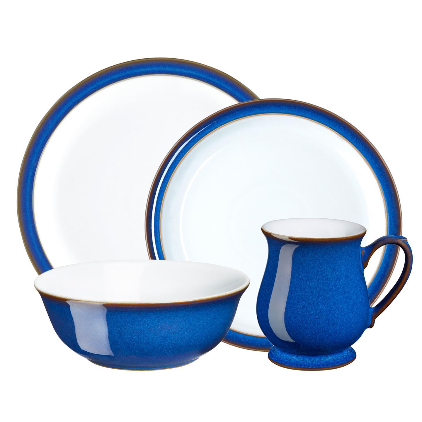 Imperial Blue 16 Piece Tableware Set-Din/Med/Cb/Cr-Mug (Usa)