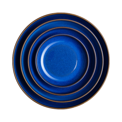 Imperial Blue 4 Piece Nesting Bowl Set