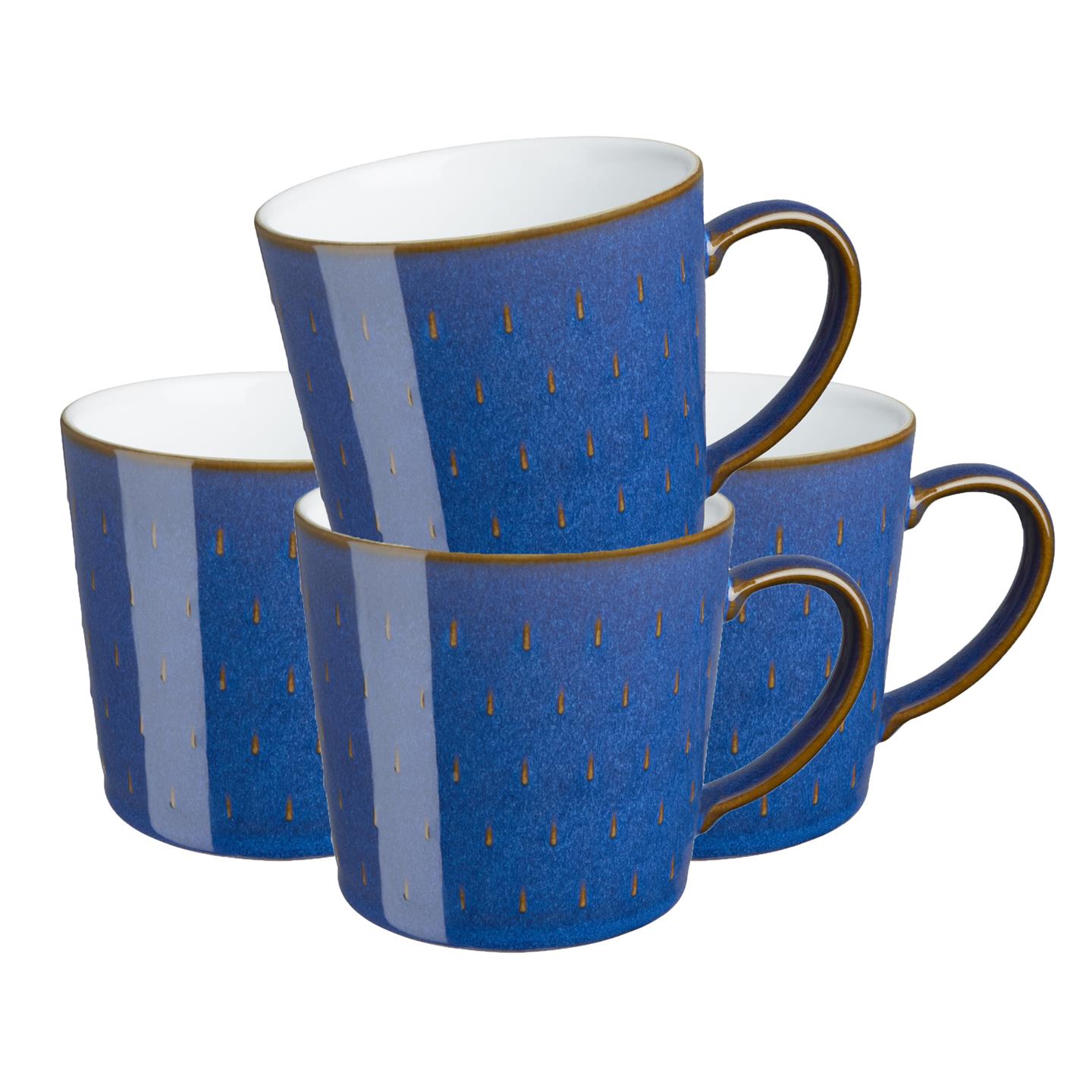 Imperial Blue Set Of 4 Cascade Mug (Usa)