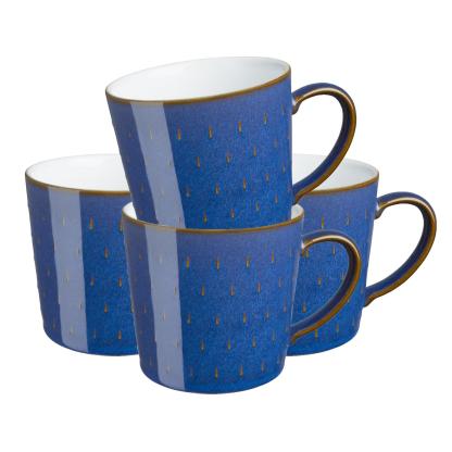 Imperial Blue Set Of 4 Cascade Mug (Usa)
