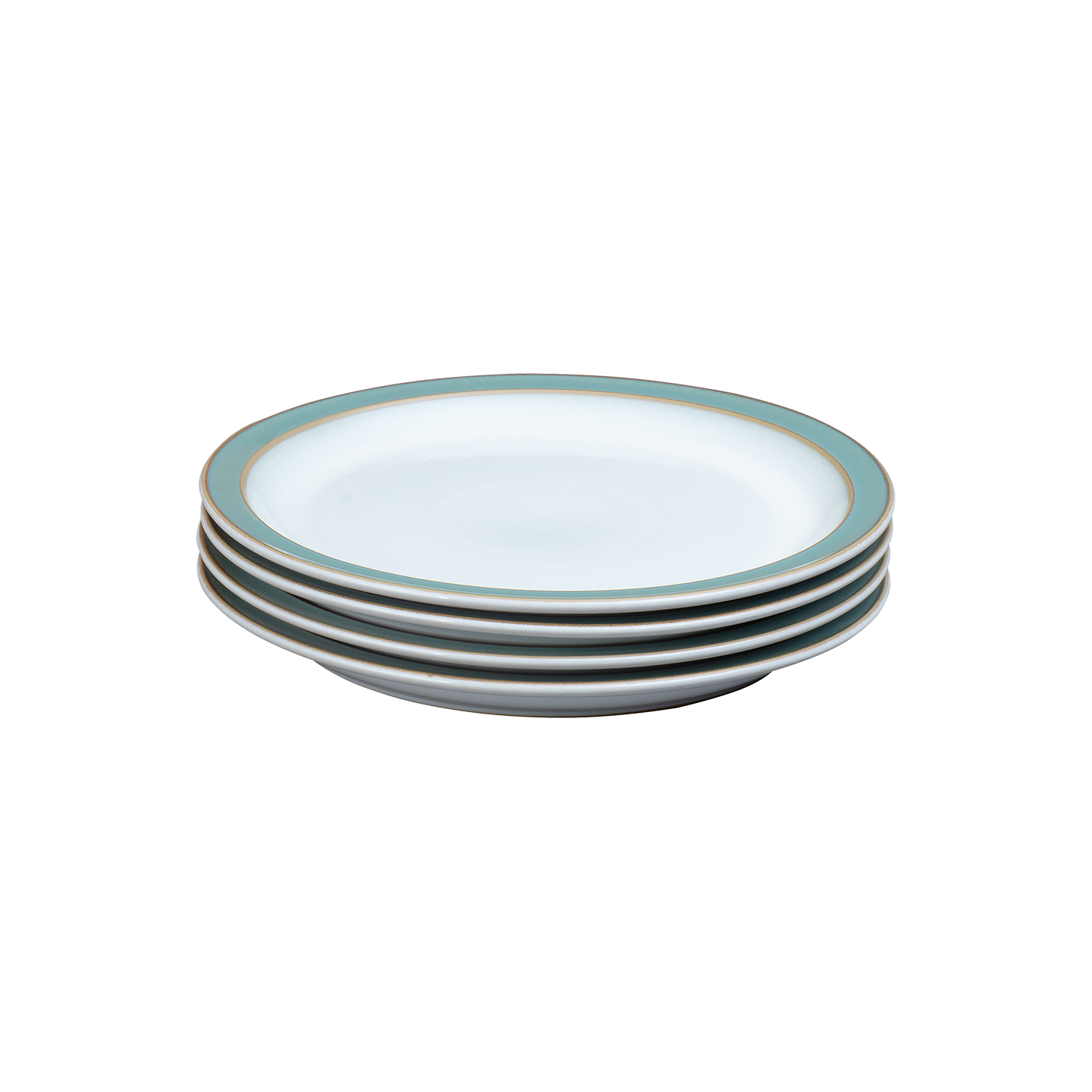 Regency Green Medium Plates - Set Of 4