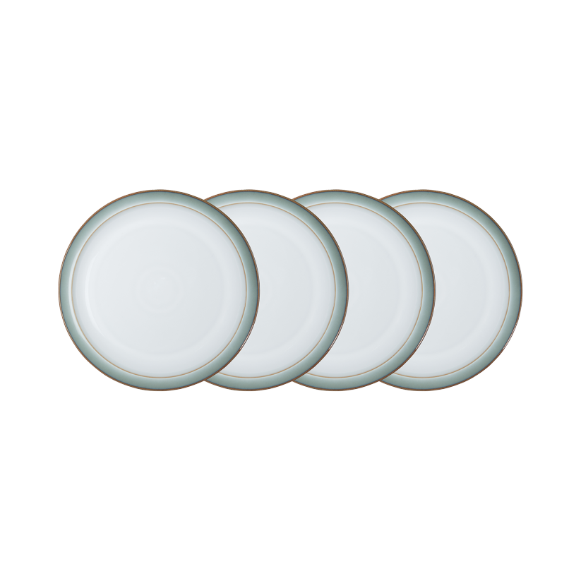 Regency Green Medium Plates Set Of 4 Denby regency-green-medium-plates-set-of-4-denby