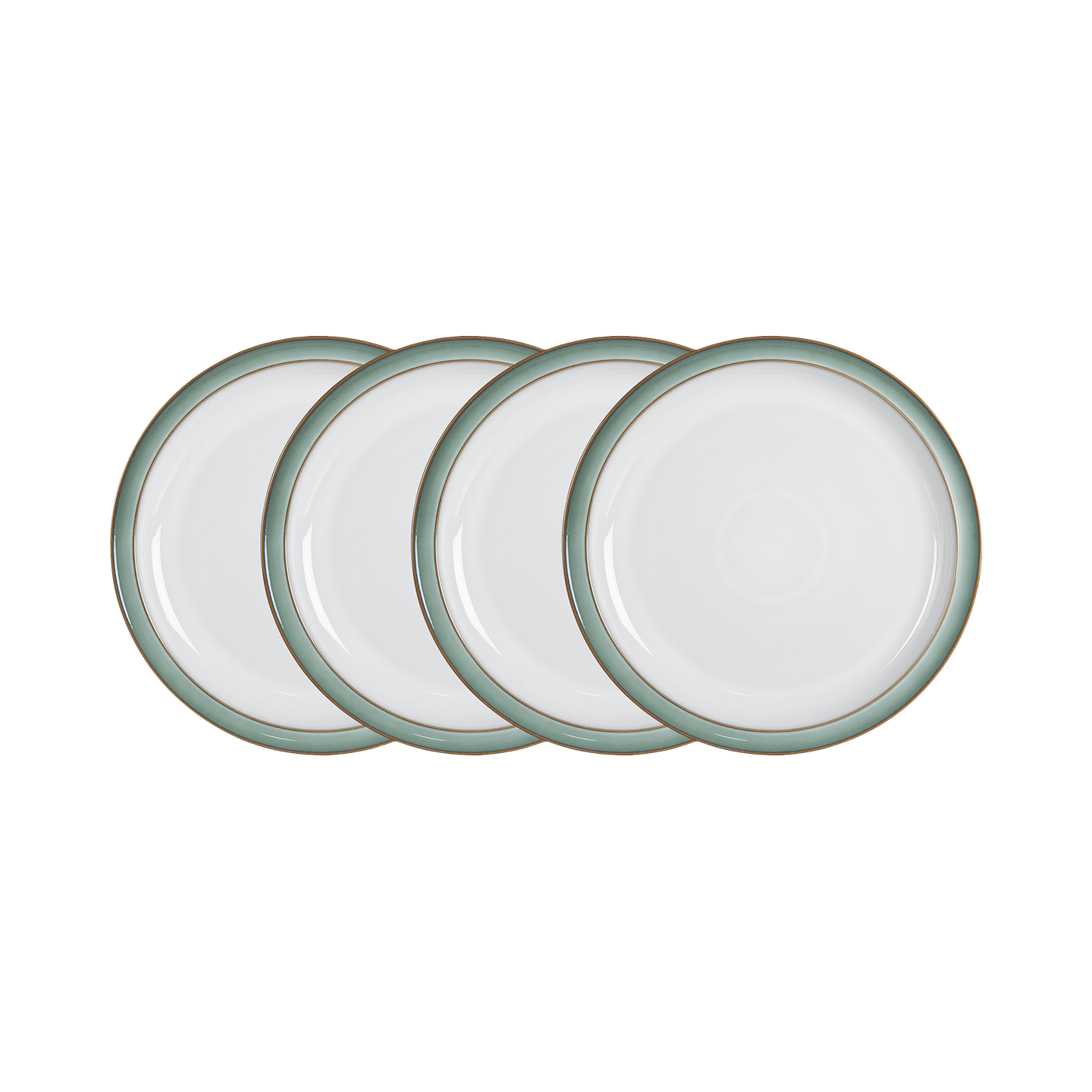 Regency Green Dinner Plates - Set Of 4