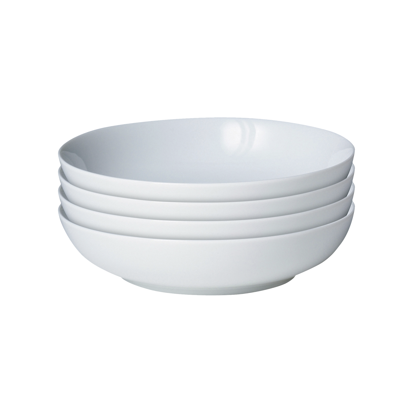 White By Denby Pasta Bowls - Set Of 4