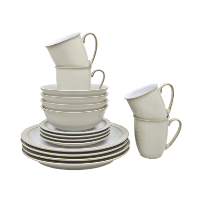 Linen 16 Piece Dinner Set