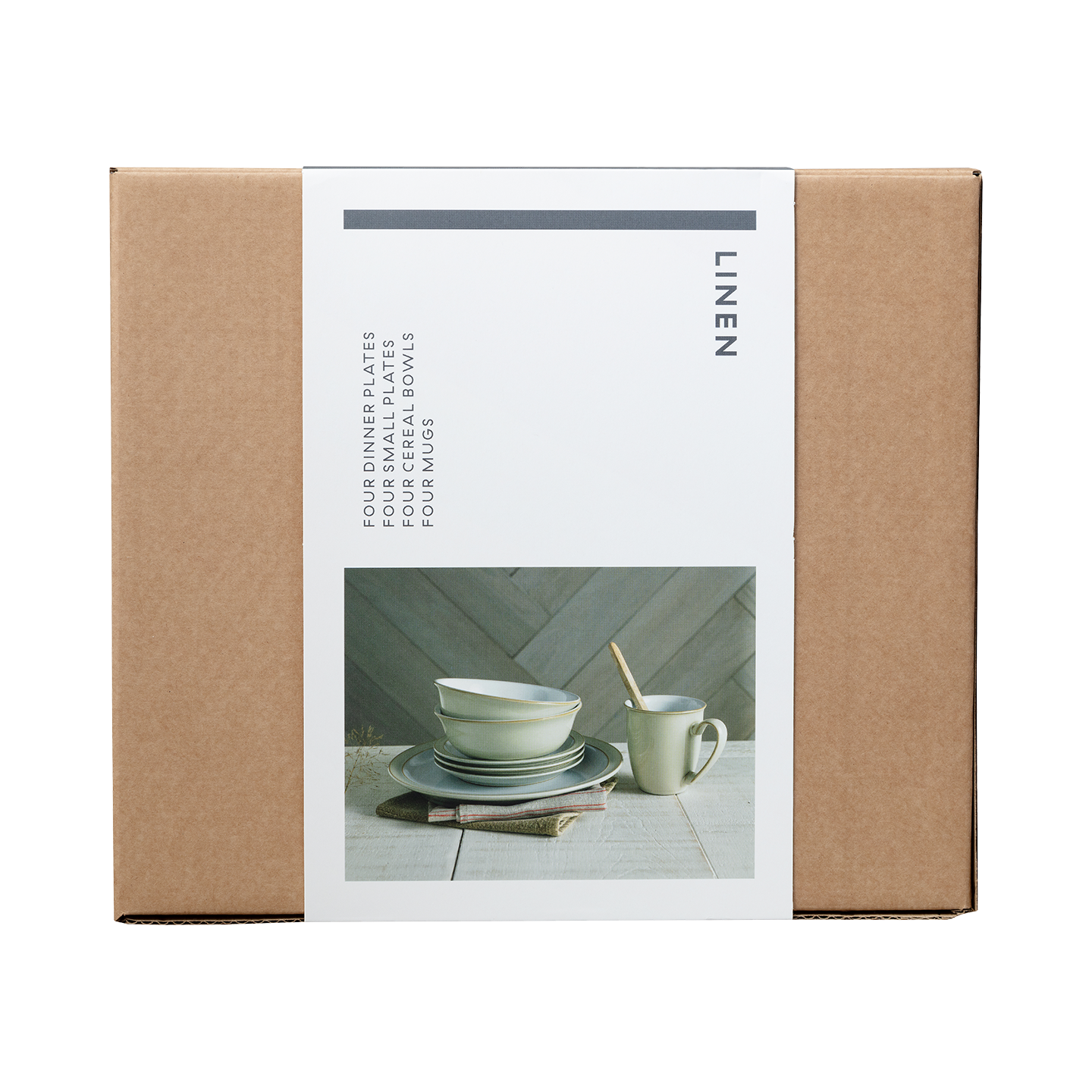 Linen 16 Piece Dinner Set