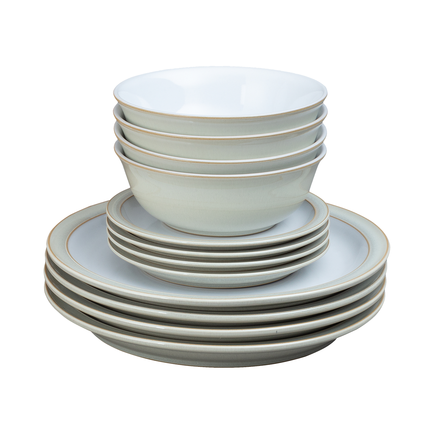 Linen 12 Piece Dinner Set