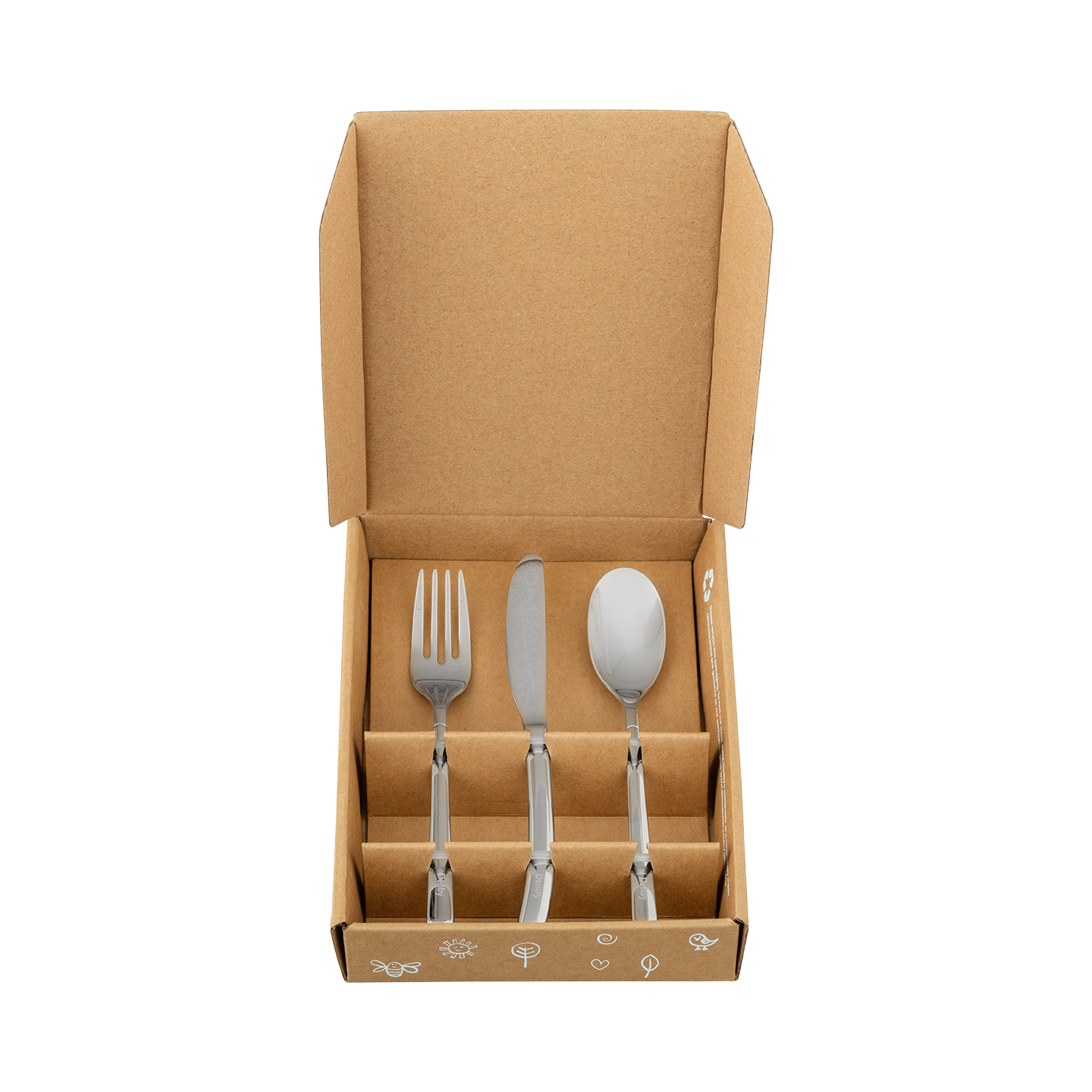 Spice 3 Piece Children'S Cutlery Set