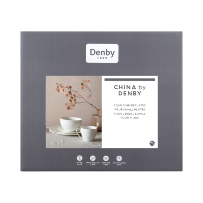 China By Denby 16 Piece Dinner Set