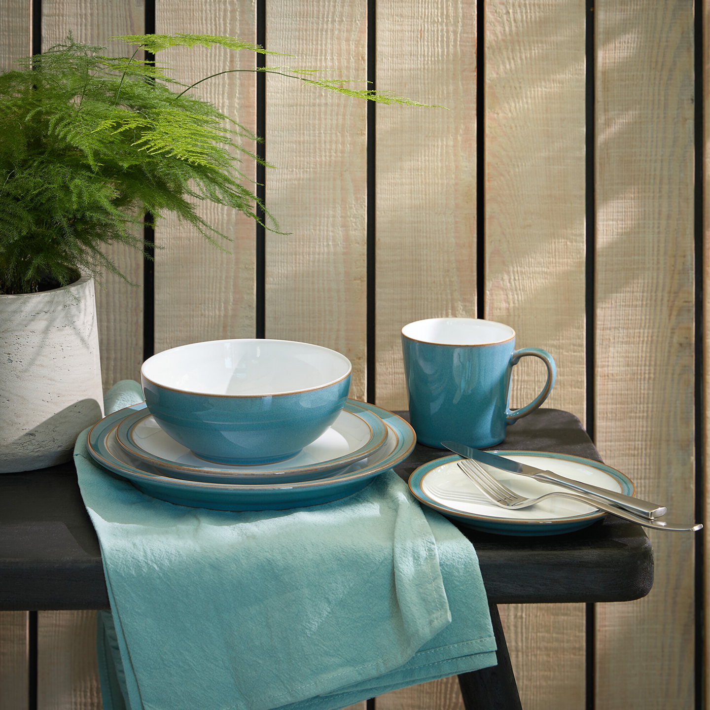 Azure Coupe Mugs - Set Of 2