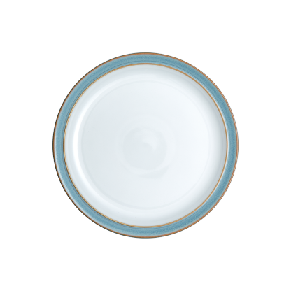 Azure Rimmed Medium Plate
