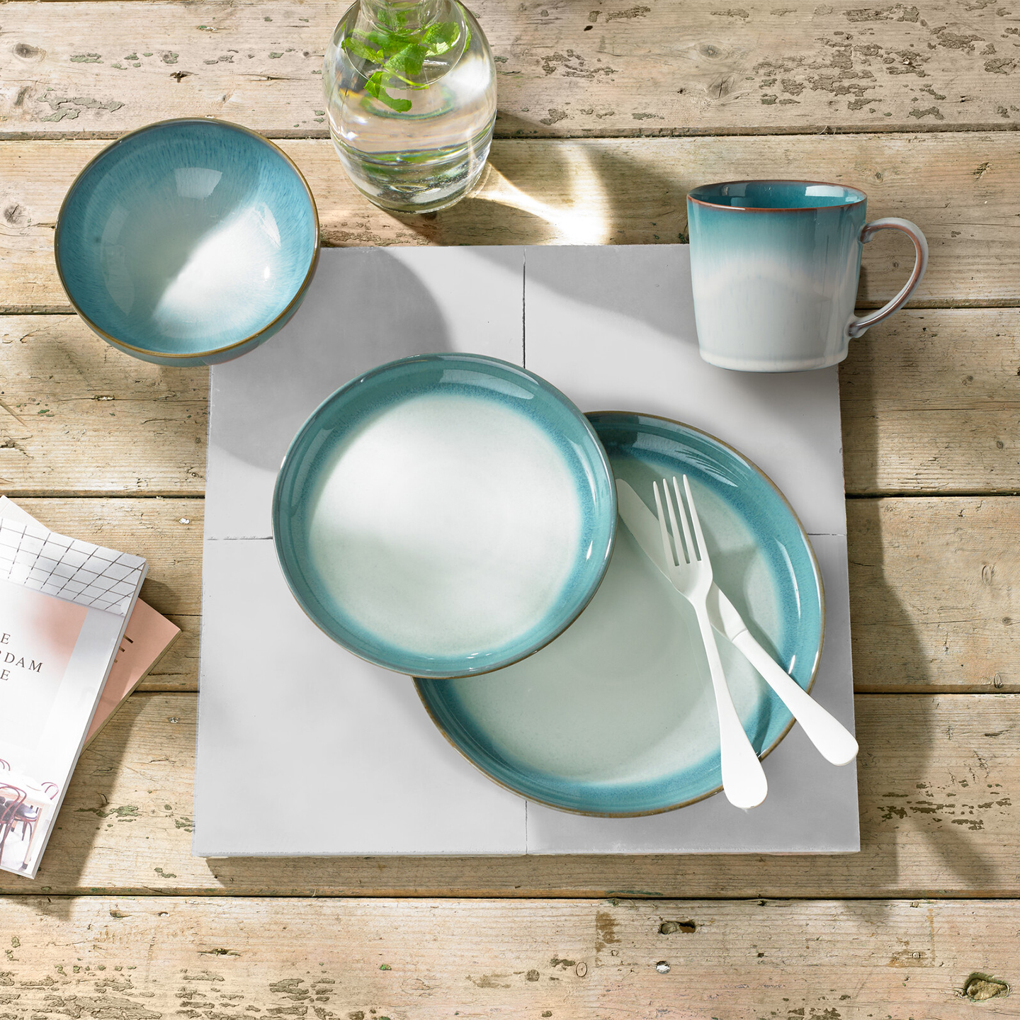 Azure Haze Coupe Small Plate