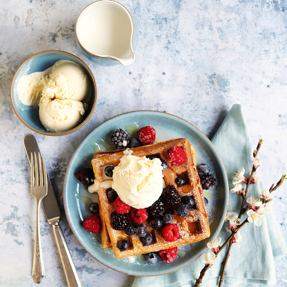 Azure Coupe Dinner Plates - Set Of 4