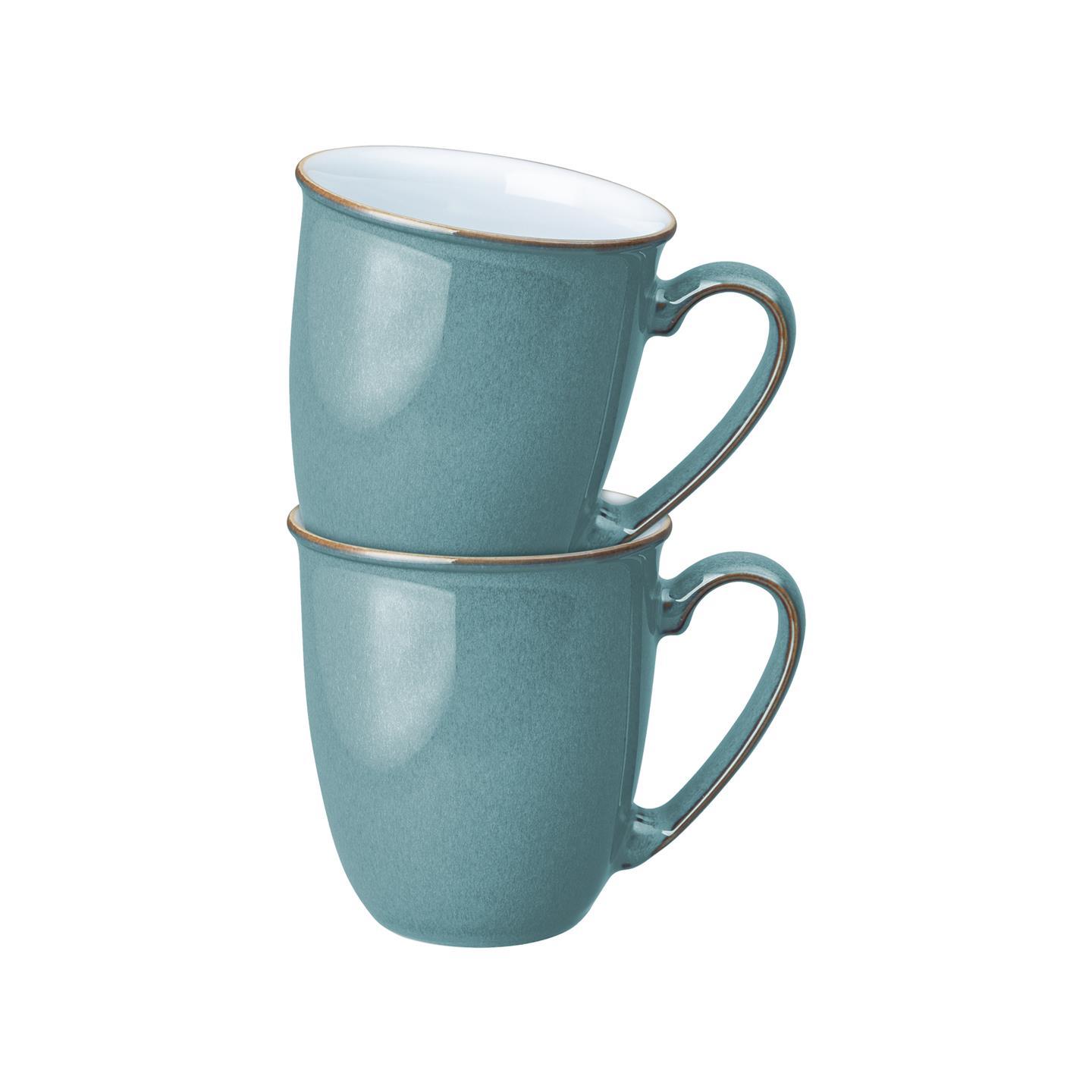 Azure Coffee Beaker / Mug  2pc Mugs Set