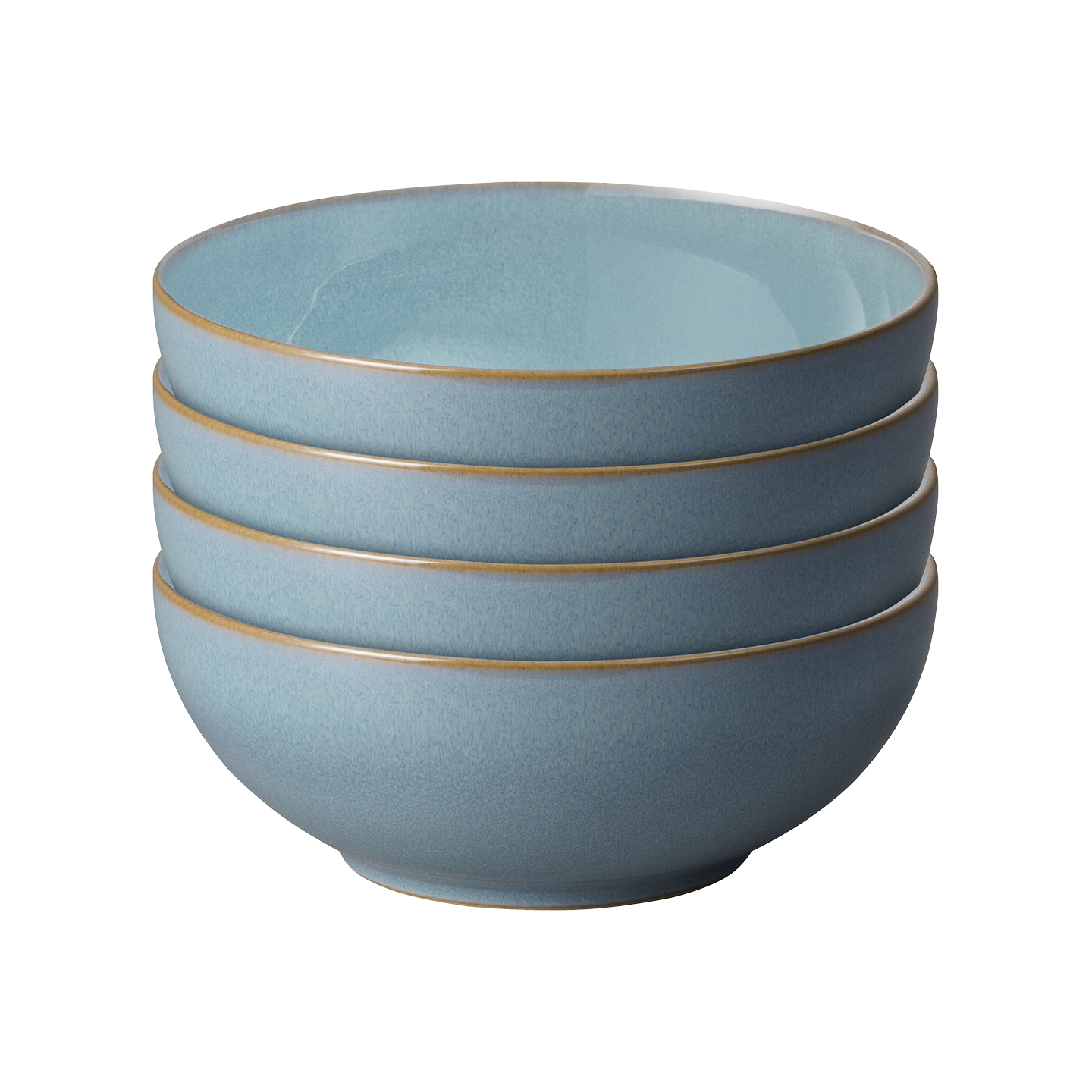 Azure Coupe Cereal Bowls - Set Of 4