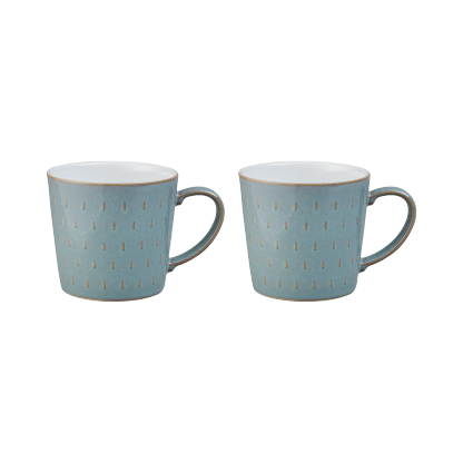 Azure 2 Piece Cascade Mug Set
