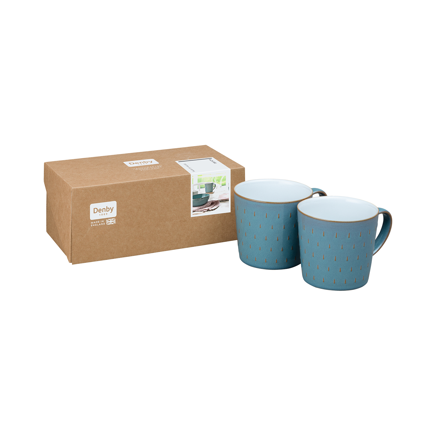 Azure 2 Piece Cascade Mug Set