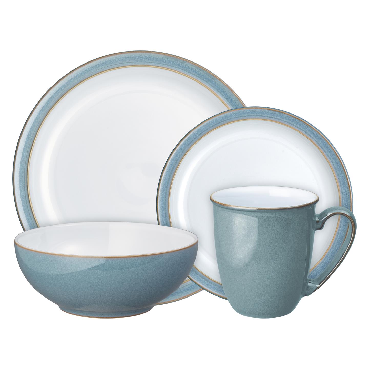Azure Rimmed 16 Pc Set (Usa)