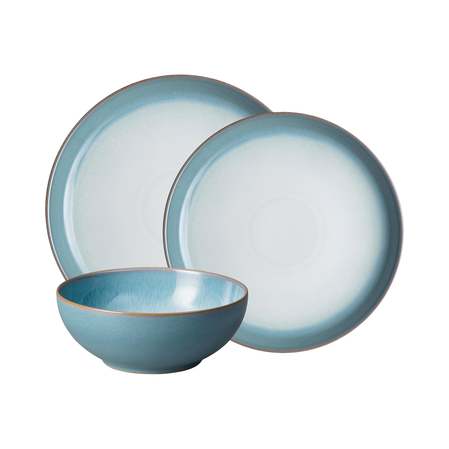 Azure Haze 12 Piece Dinnerware Set Denby
