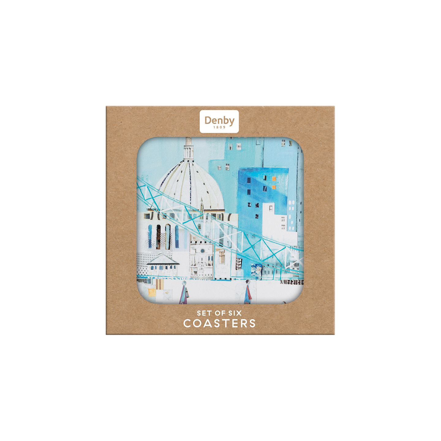 London Scene Coasters Pack Of 6