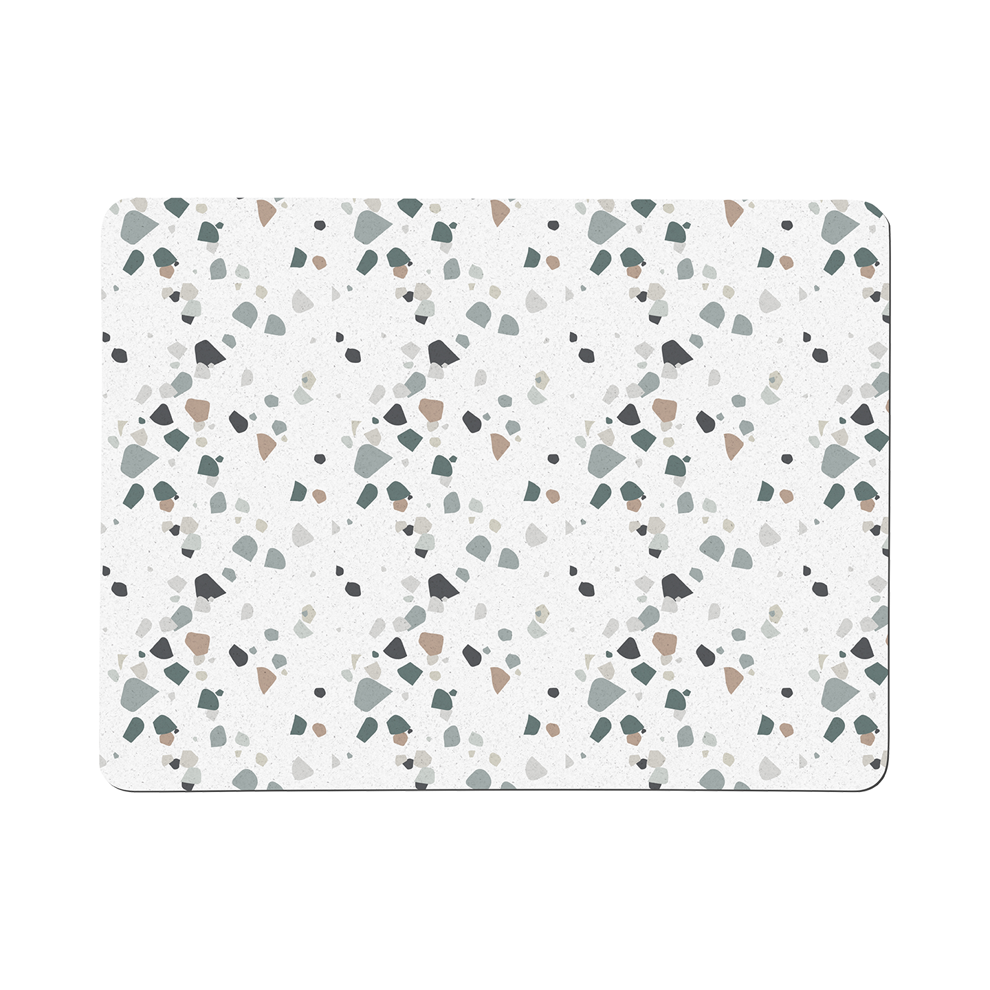 Elements Terrazzo Effect Neutrals Placemats - Set Of 6