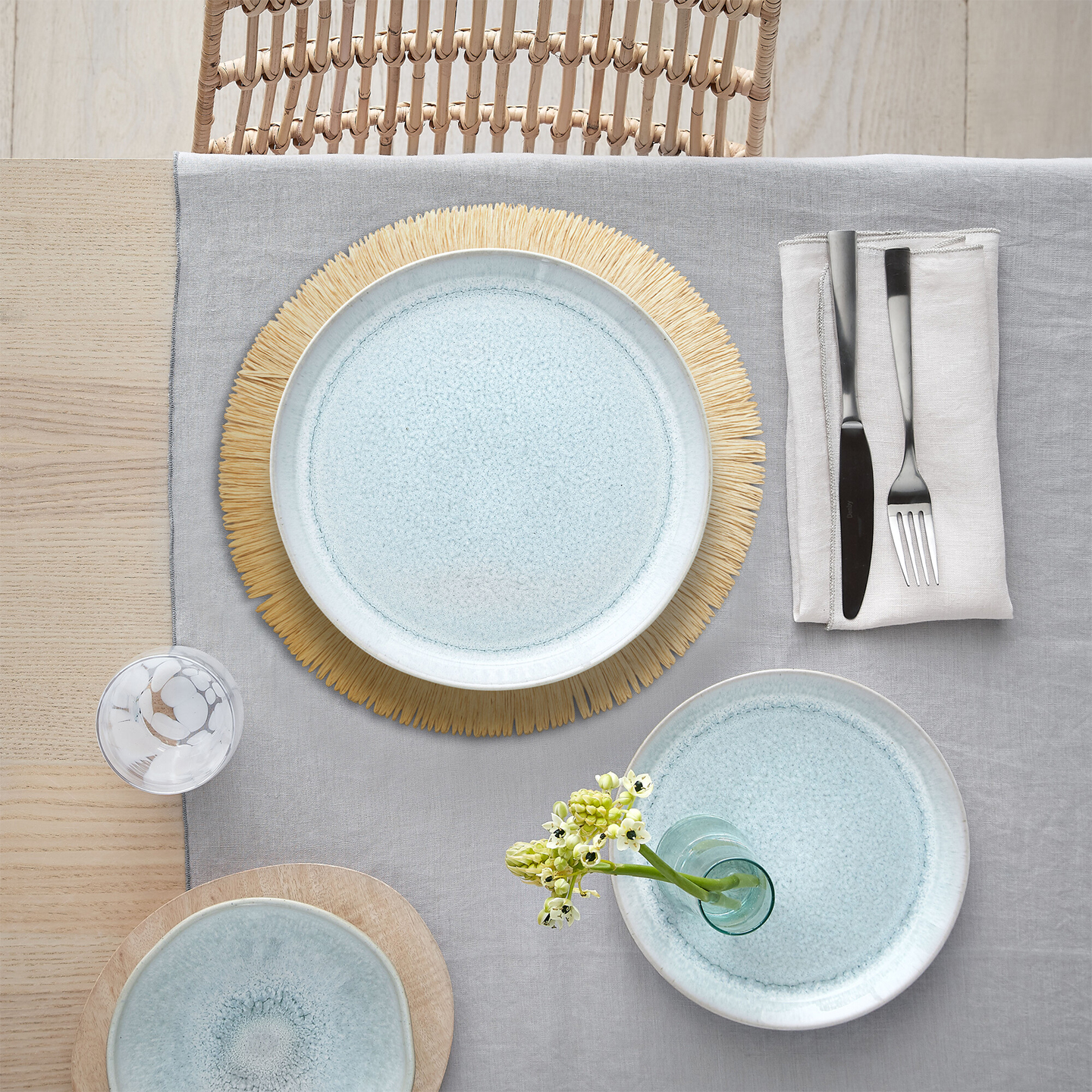 Denby Natural Round Set Of 4 Placemats
