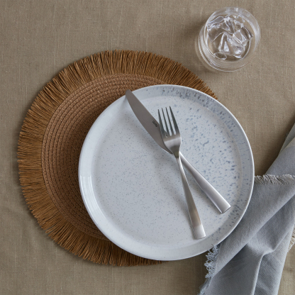 Denby Tan Natural Round Set Of 4 Placemats
